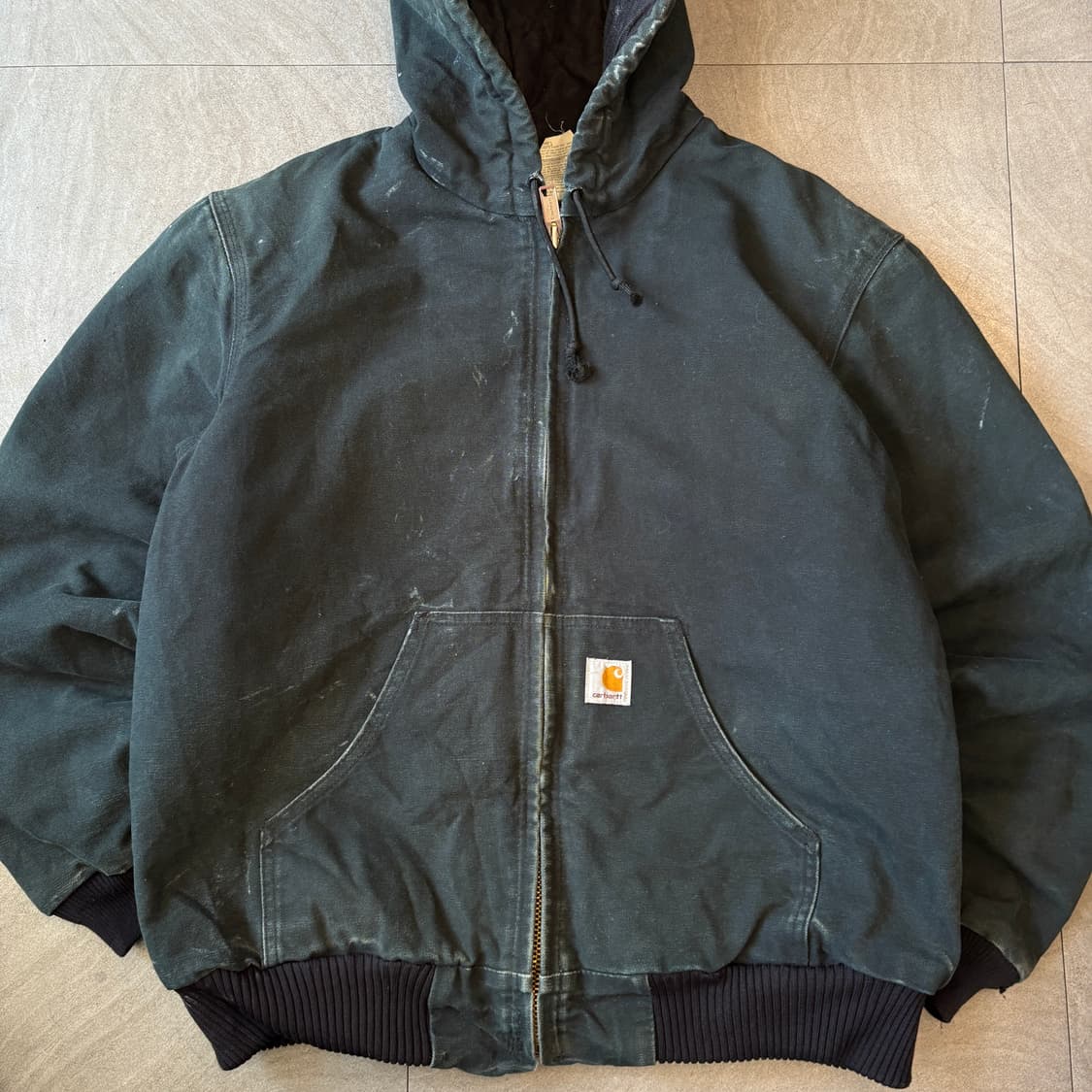 미국 생산 칼하트 j140 블랙 액티브 자켓  상품이미지3