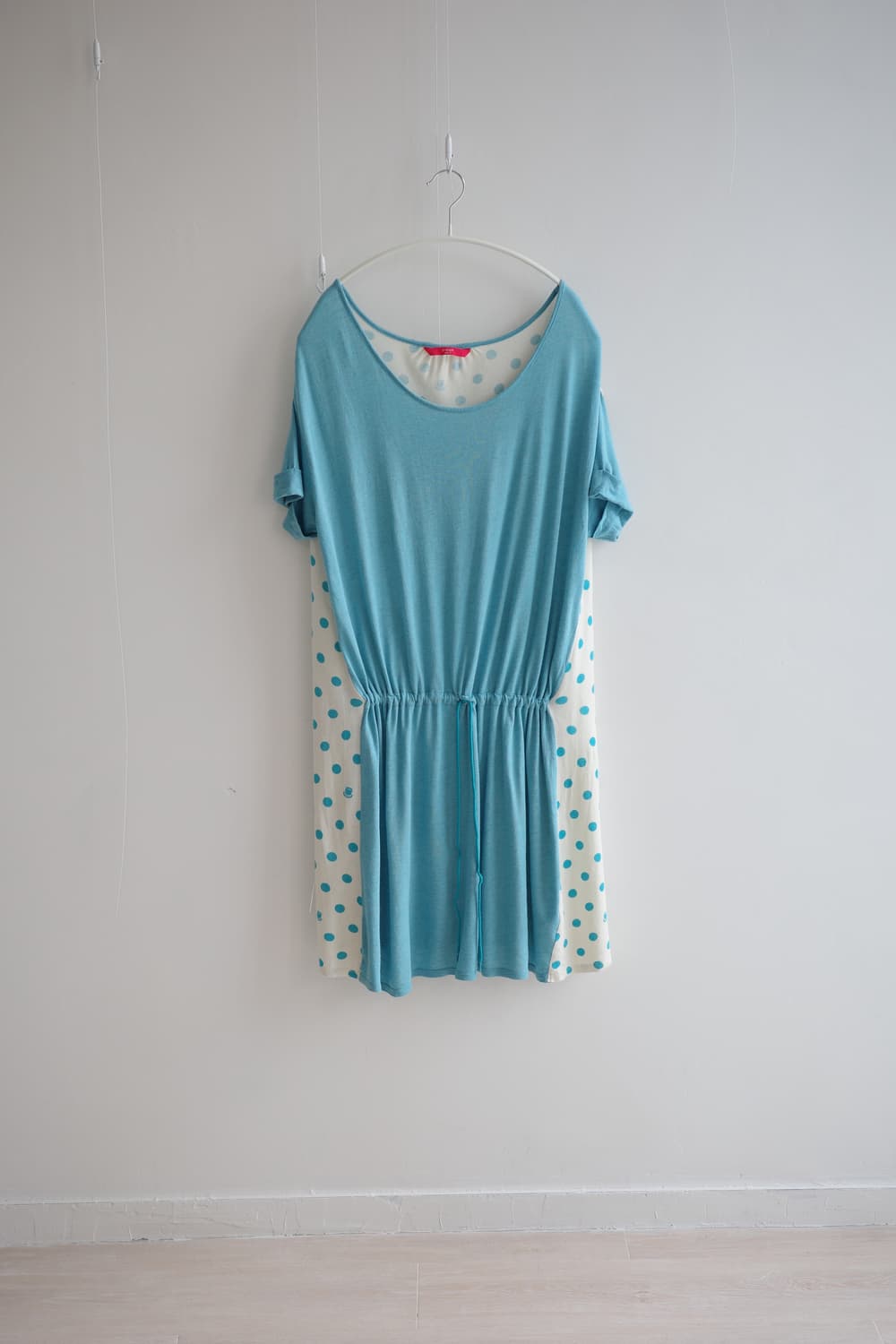 GRANIPH emerald dot drawstring one-piece 상품이미지1