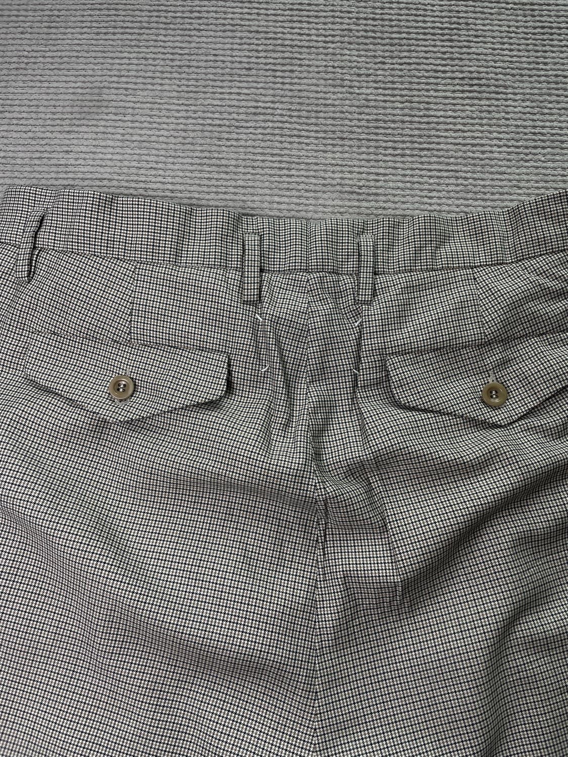 마르지엘라 체크 버뮤다 쇼츠 상품이미지2