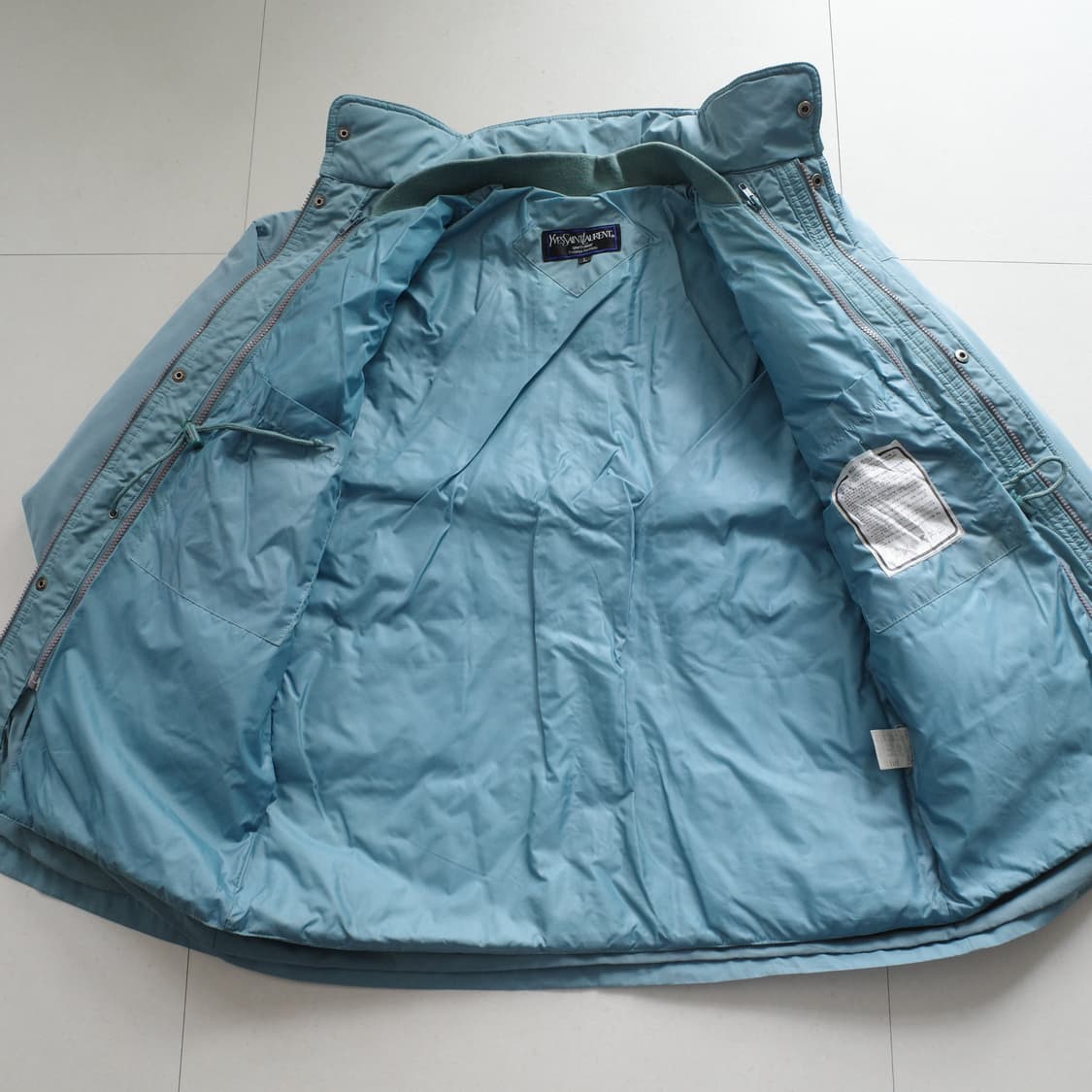 90s YSL 입생로랑 구스다운 내피탈부착 파카 L 상품이미지5