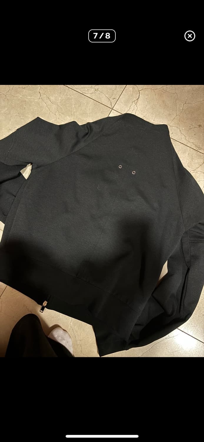 나체 zip detail track jesey black 상품이미지7