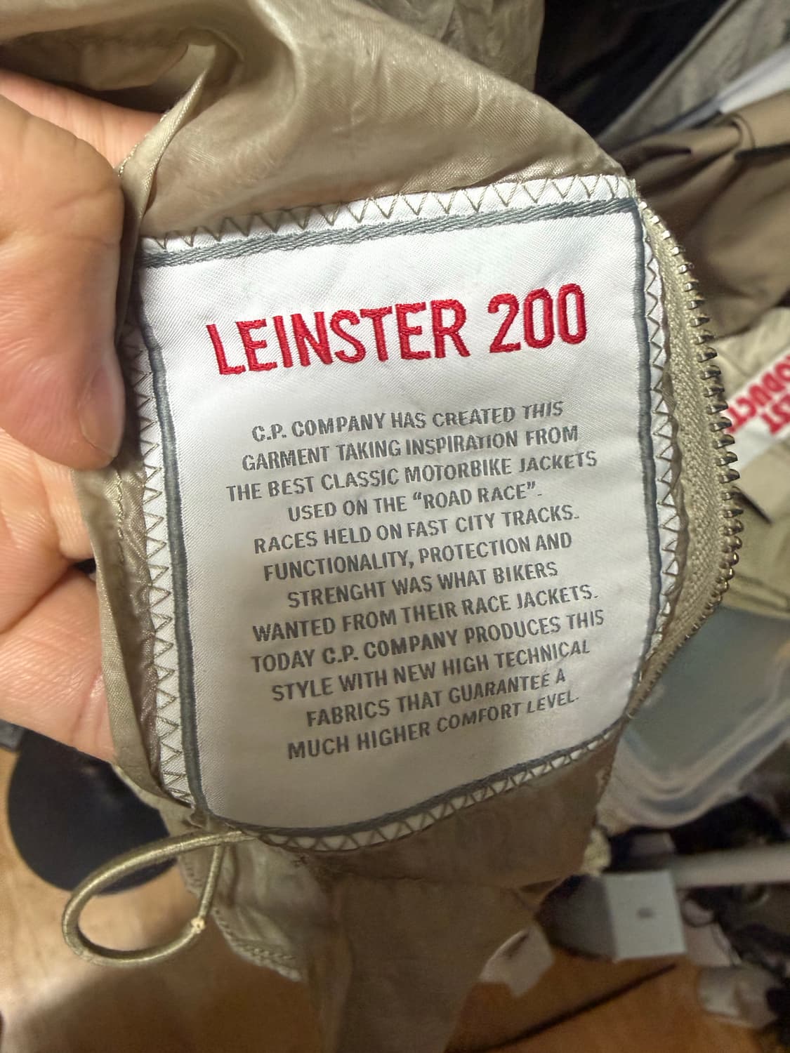 CP 컴퍼니 Leinster 200 고글 자켓 상품이미지5