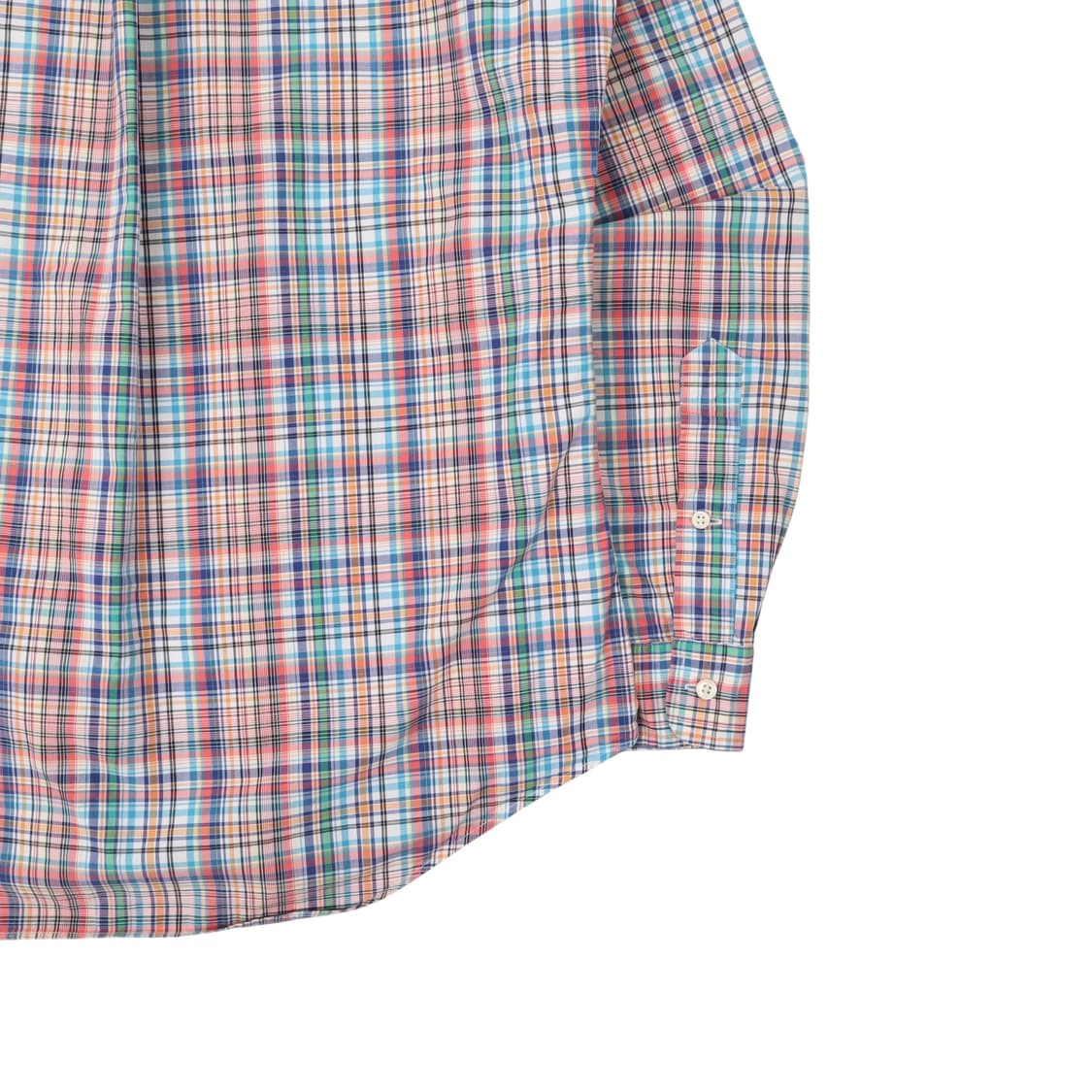 폴로 랄프로렌 멀티컬러 체크 커스텀핏 셔츠 상품이미지7