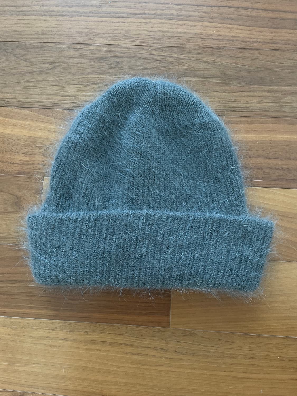 앙고라 털 비니 그레이 상품이미지1