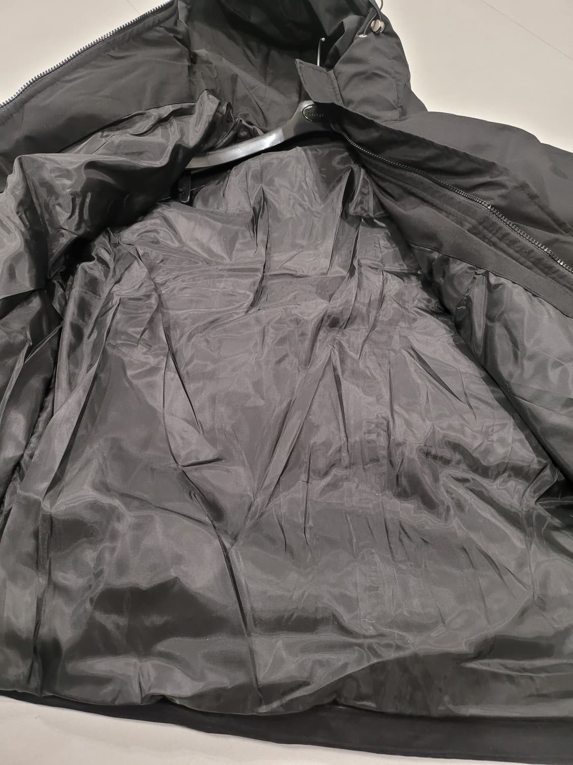 [새상품] 간절기패딩  "핏이 다했다" 편집샵 감성 오버핏 후드 패딩 상품이미지7