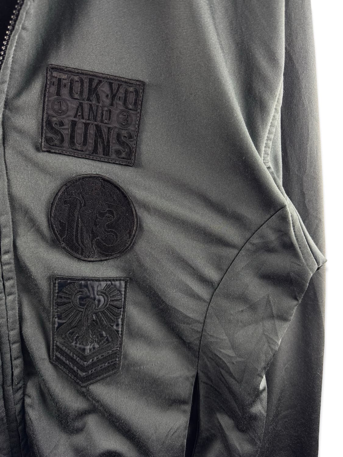 JPN ANDSUNS 패치 디테일 트랙져지2548 상품이미지4