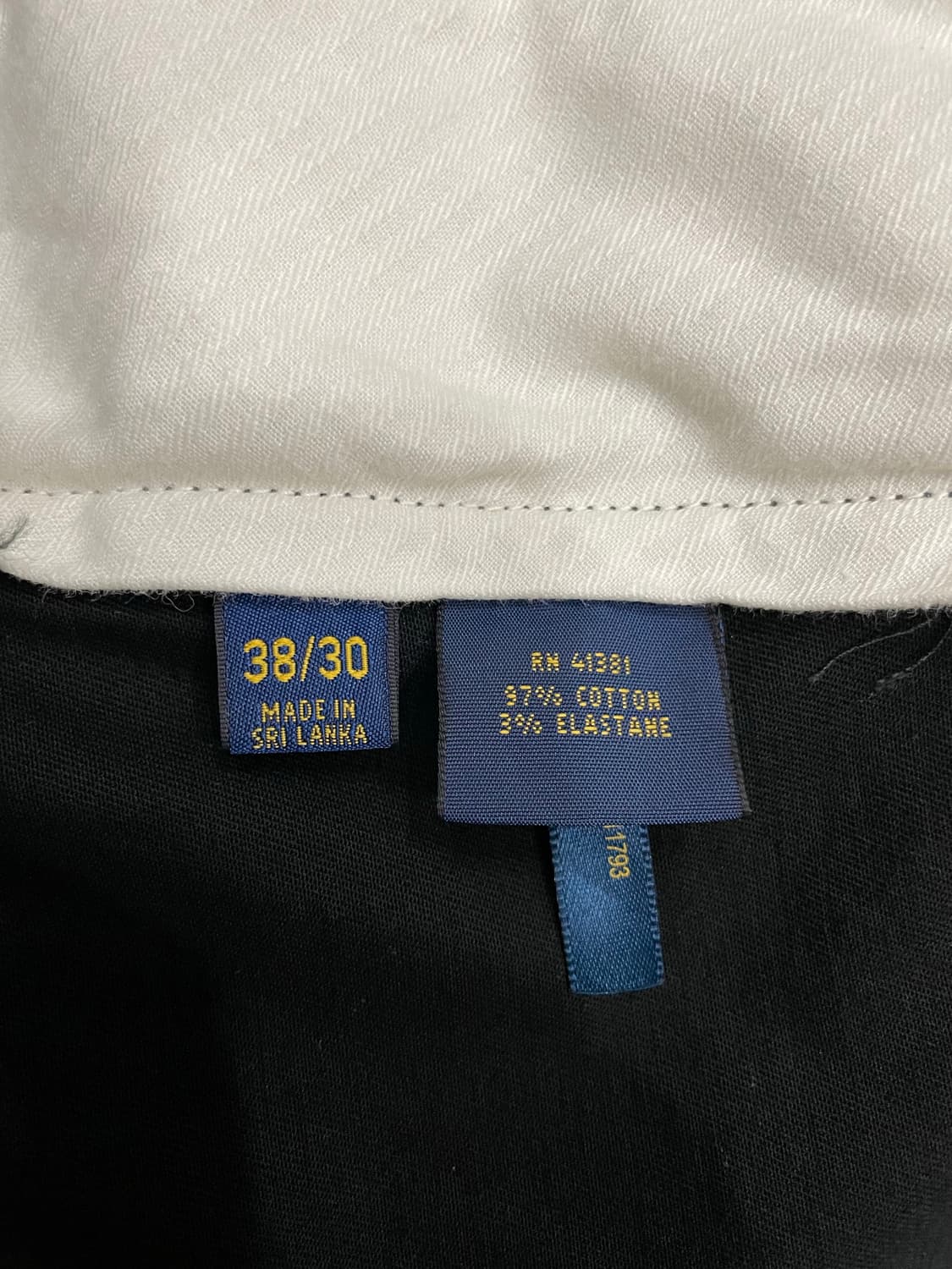 폴로 블랙 스트레치 클래식핏 치노 트라우저 팬츠 상품이미지7
