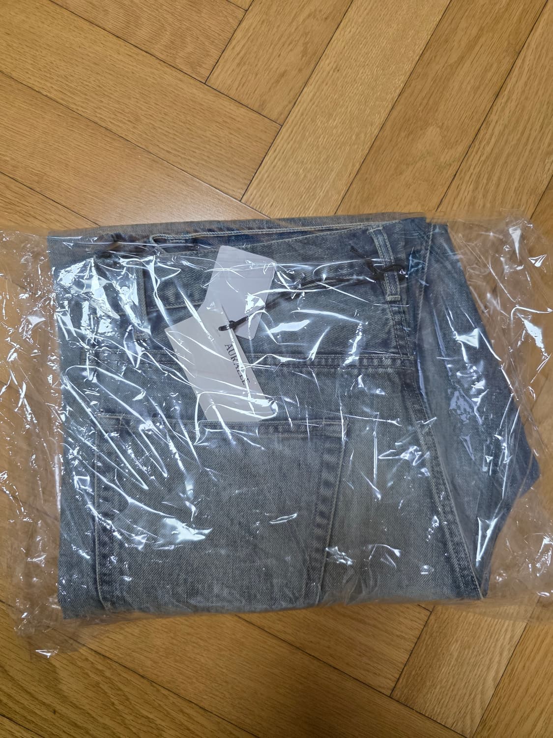 오라리 셀비지 헤비 와이드 데님 25AW 상품이미지3