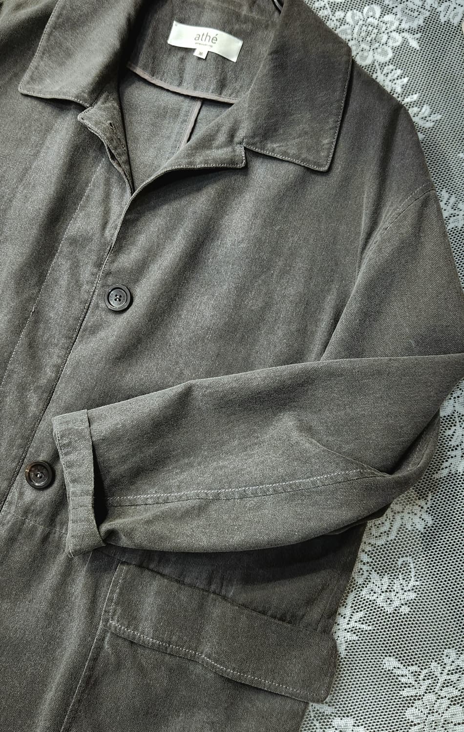 아떼athe 오가닉 가먼트 프렌치코트 상품이미지4
