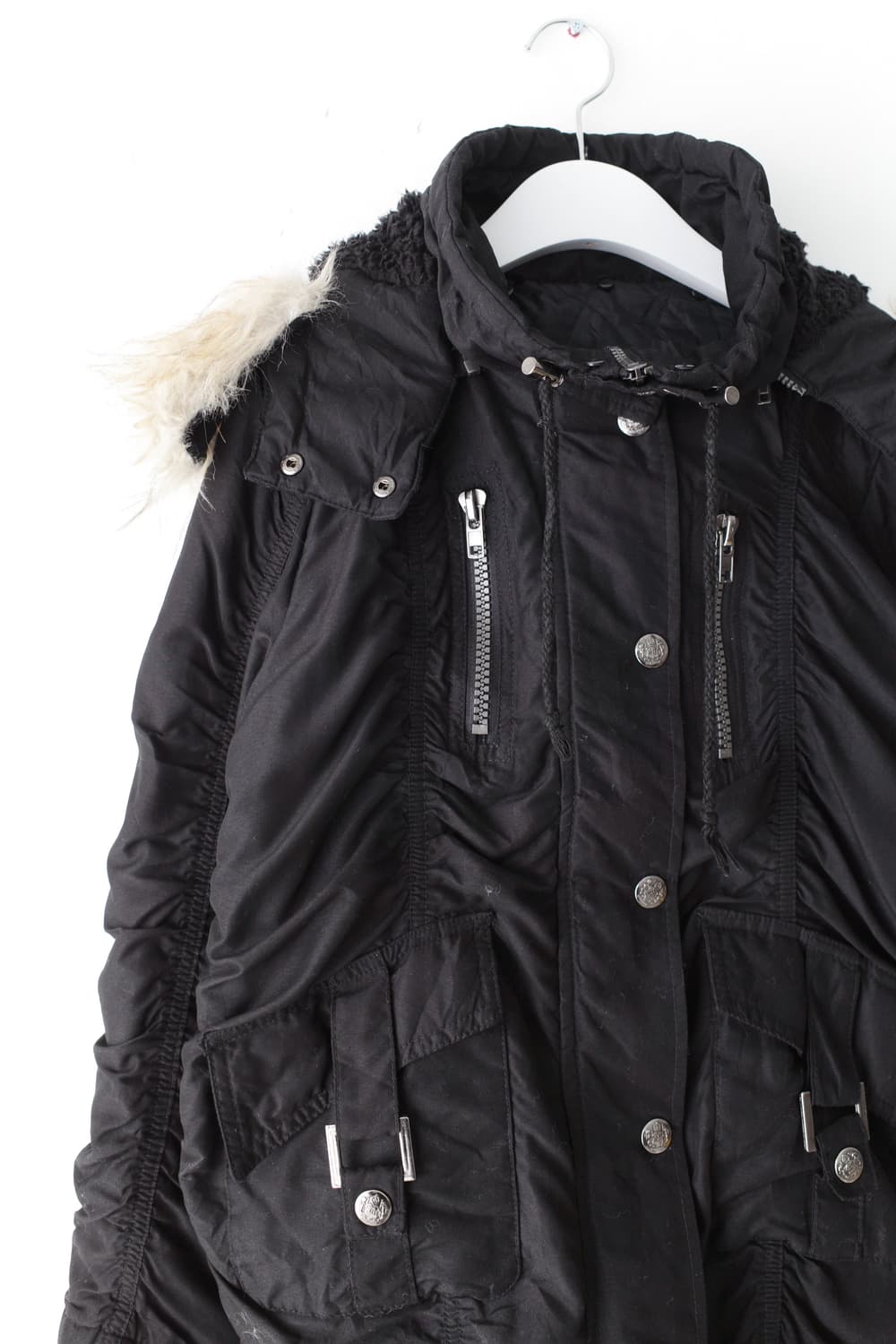 shirring snap hood padding 상품이미지3