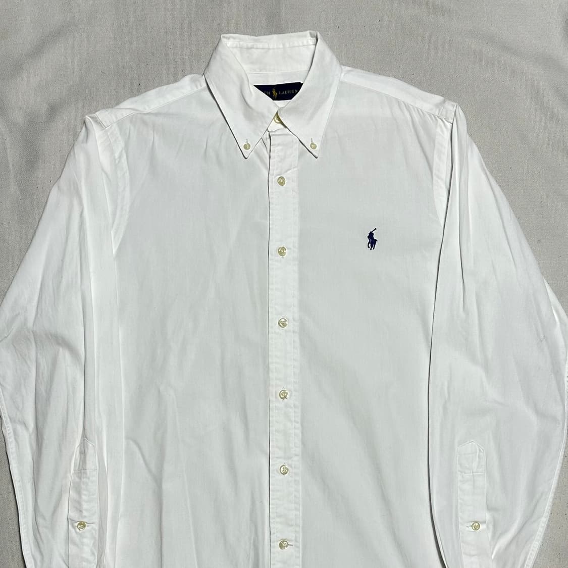 15-32/33 폴로랄프로렌 화이트 코튼 셔츠 상품이미지1
