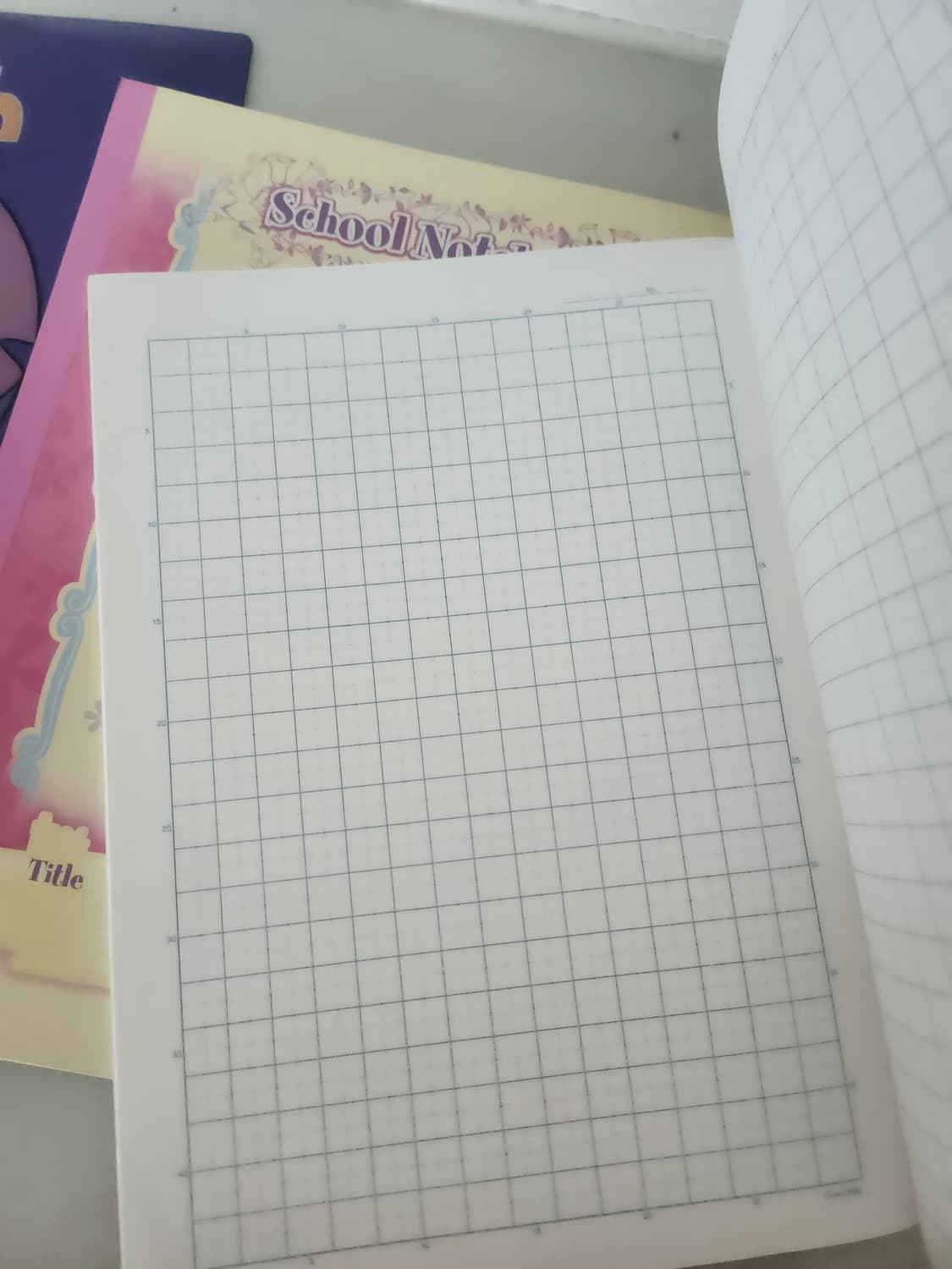 일본 정품 디즈니 캐릭터 노트 모음 (프린세스/스티치/데이지/마리) 상품이미지3