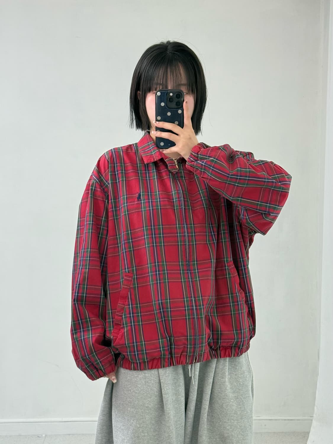 90‘s 폴로 코튼 스윙 자켓 상품이미지1