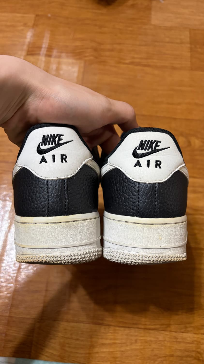 나이키 에어포스 1 '07 블랙 화이트 260 상품이미지4