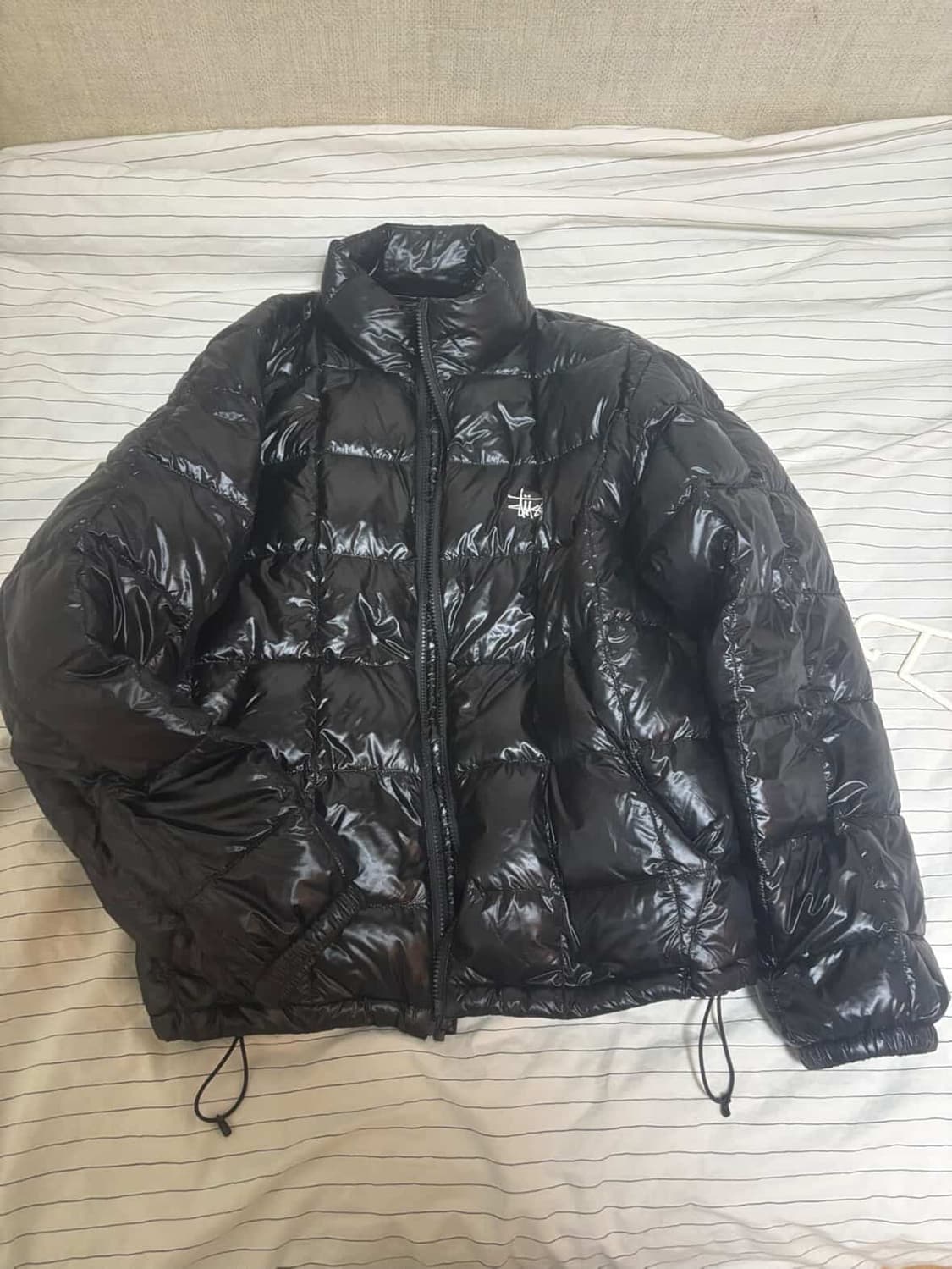 스투시 미드웨이트 퍼퍼 블랙 m 상품이미지3