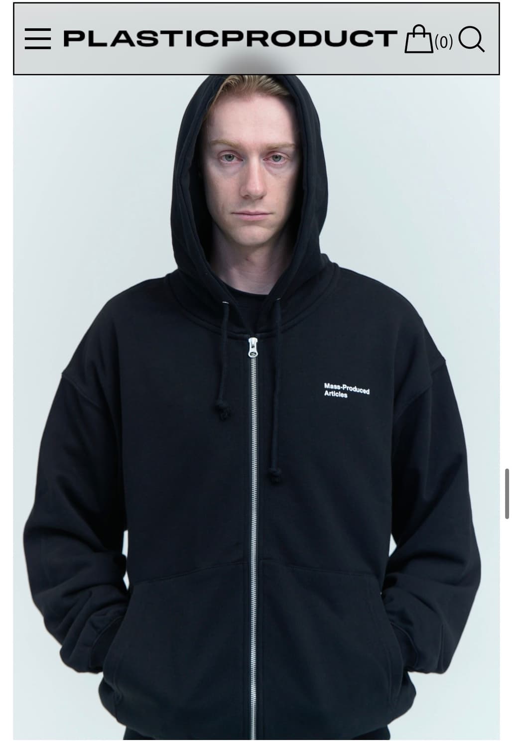 PLASTICPRODUCT MPA 후드집업 상품이미지1