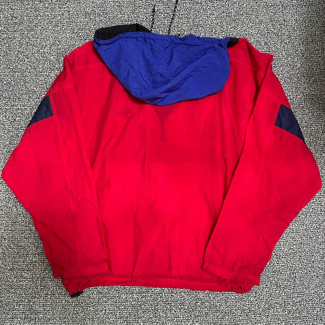 (XL) 나이키 90s 아노락 바람막이 레드/블루 상품이미지4