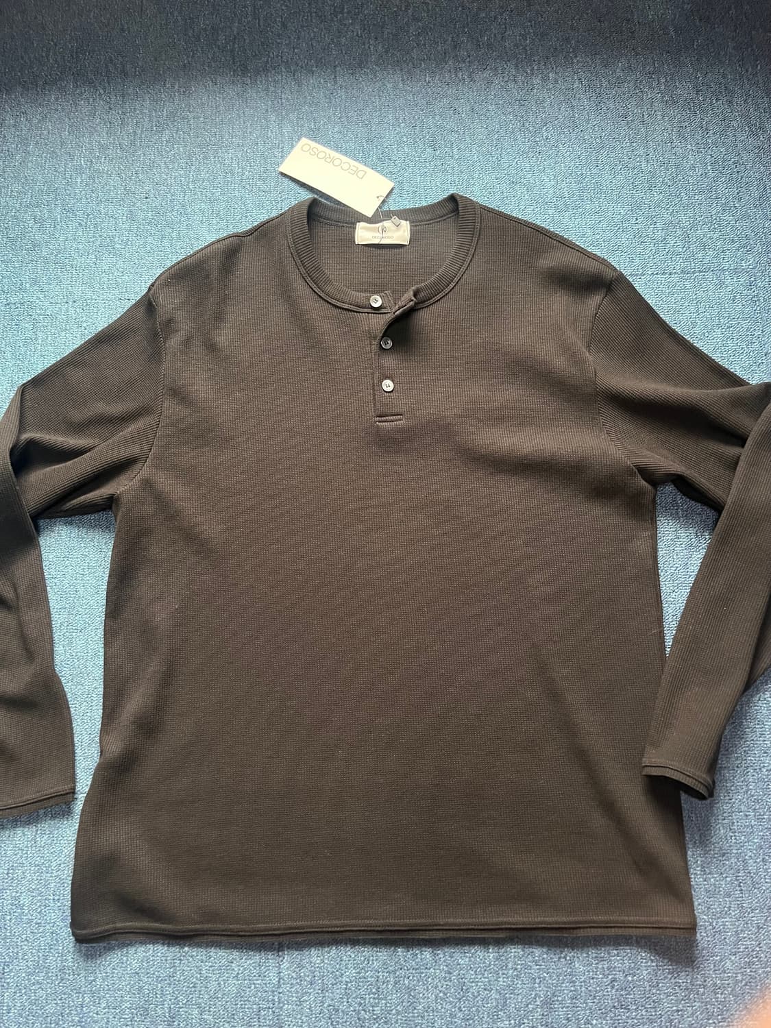 데꼬르소 헨리넥 블랙 2사이즈 상품이미지3