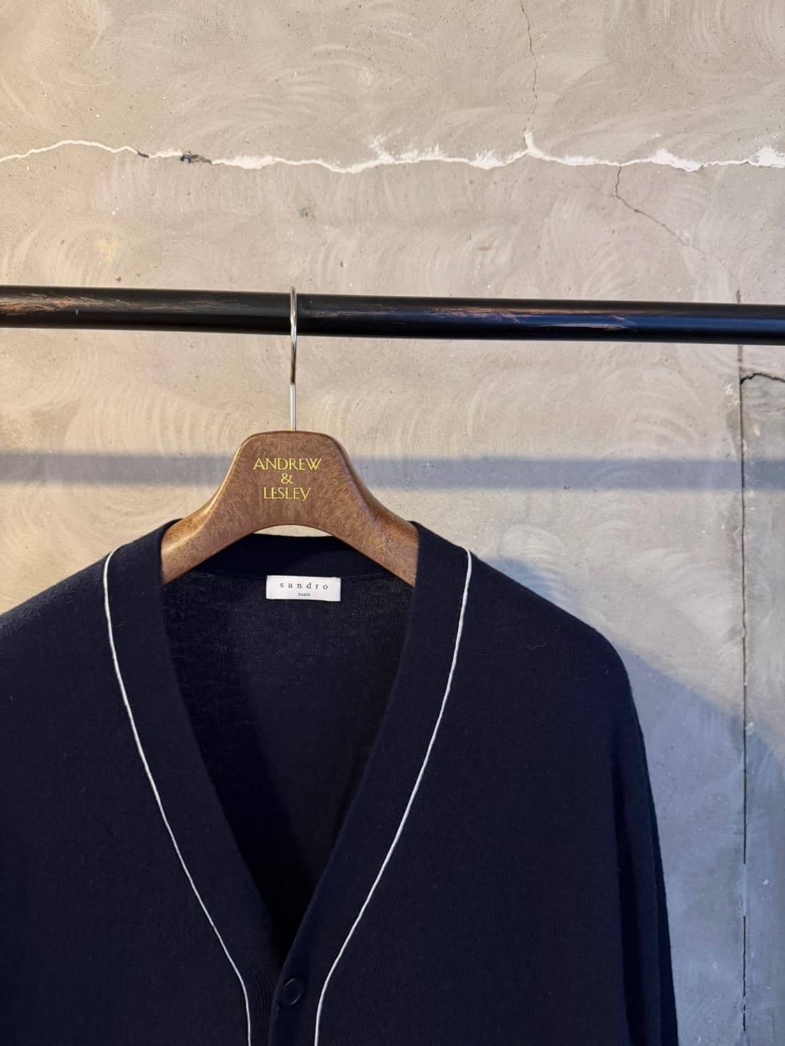 산드로 니트 가디건 남성100 상품이미지3