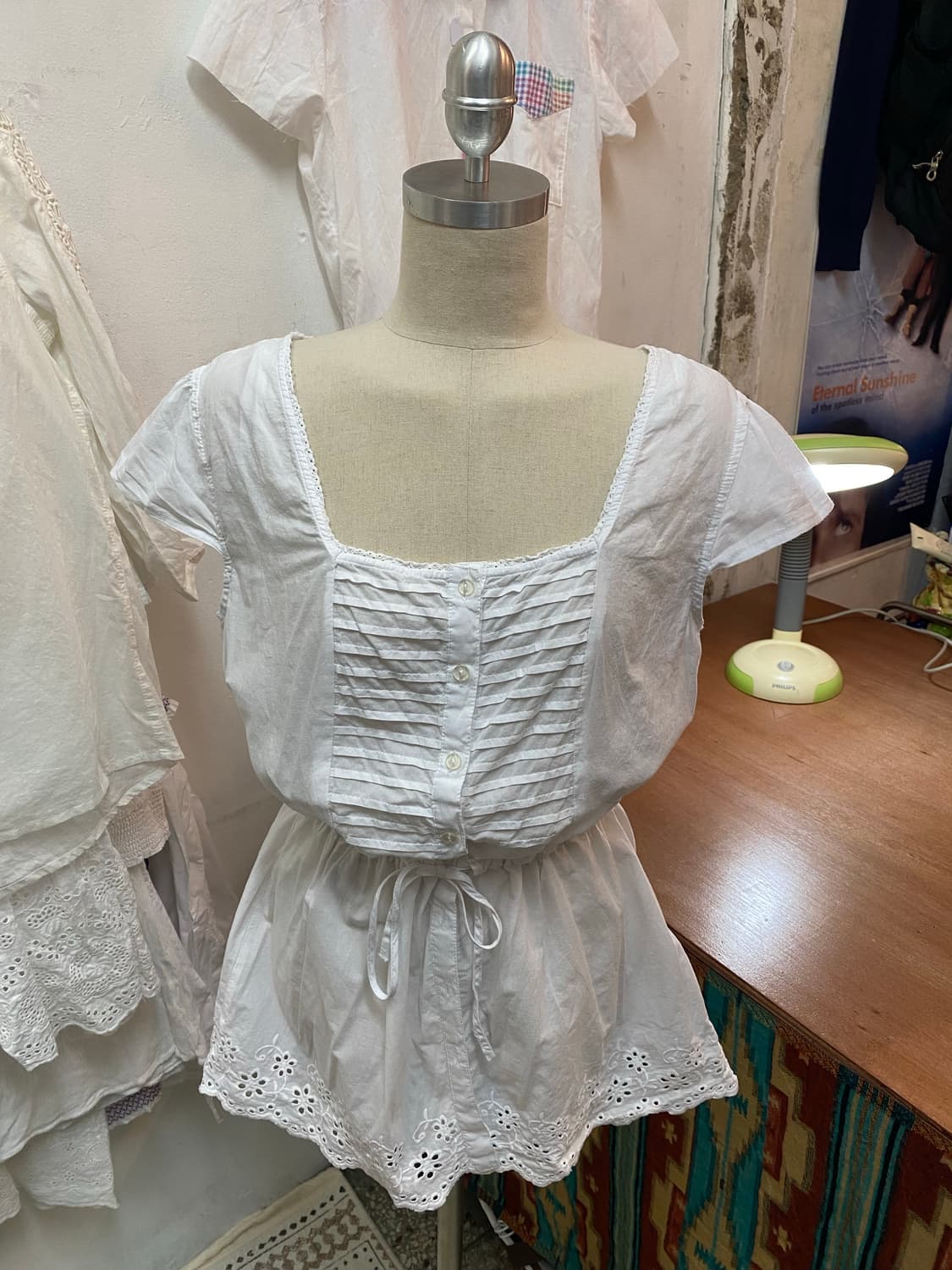 유럽빈티지 펀칭원피스 상품이미지2