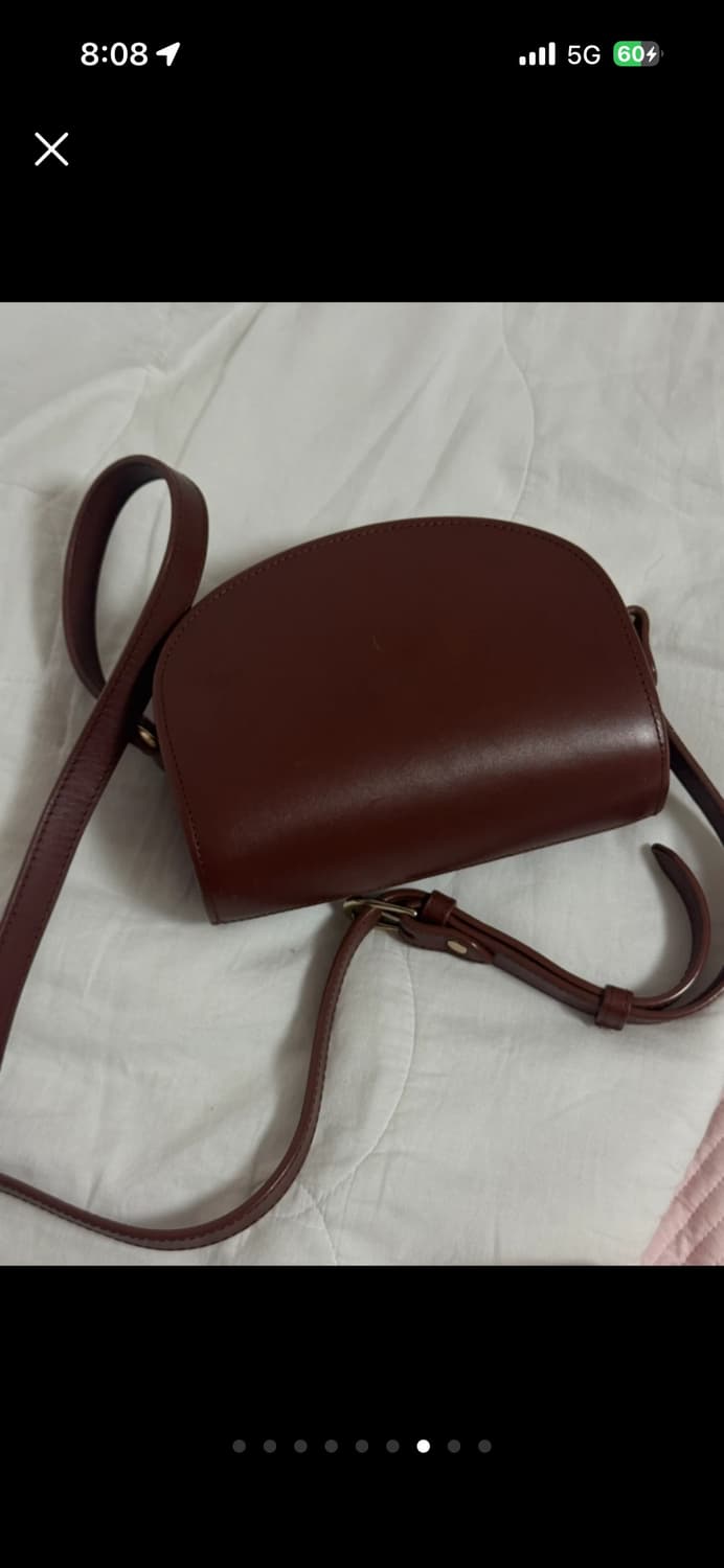 APC 아페쎄 하프문 크로스백 상품이미지7