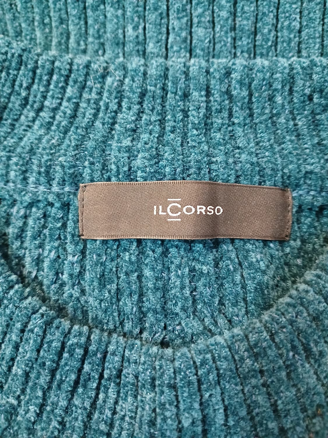 (100)일꼬르소 ILCORSO 남성 니트 청록 상품이미지8