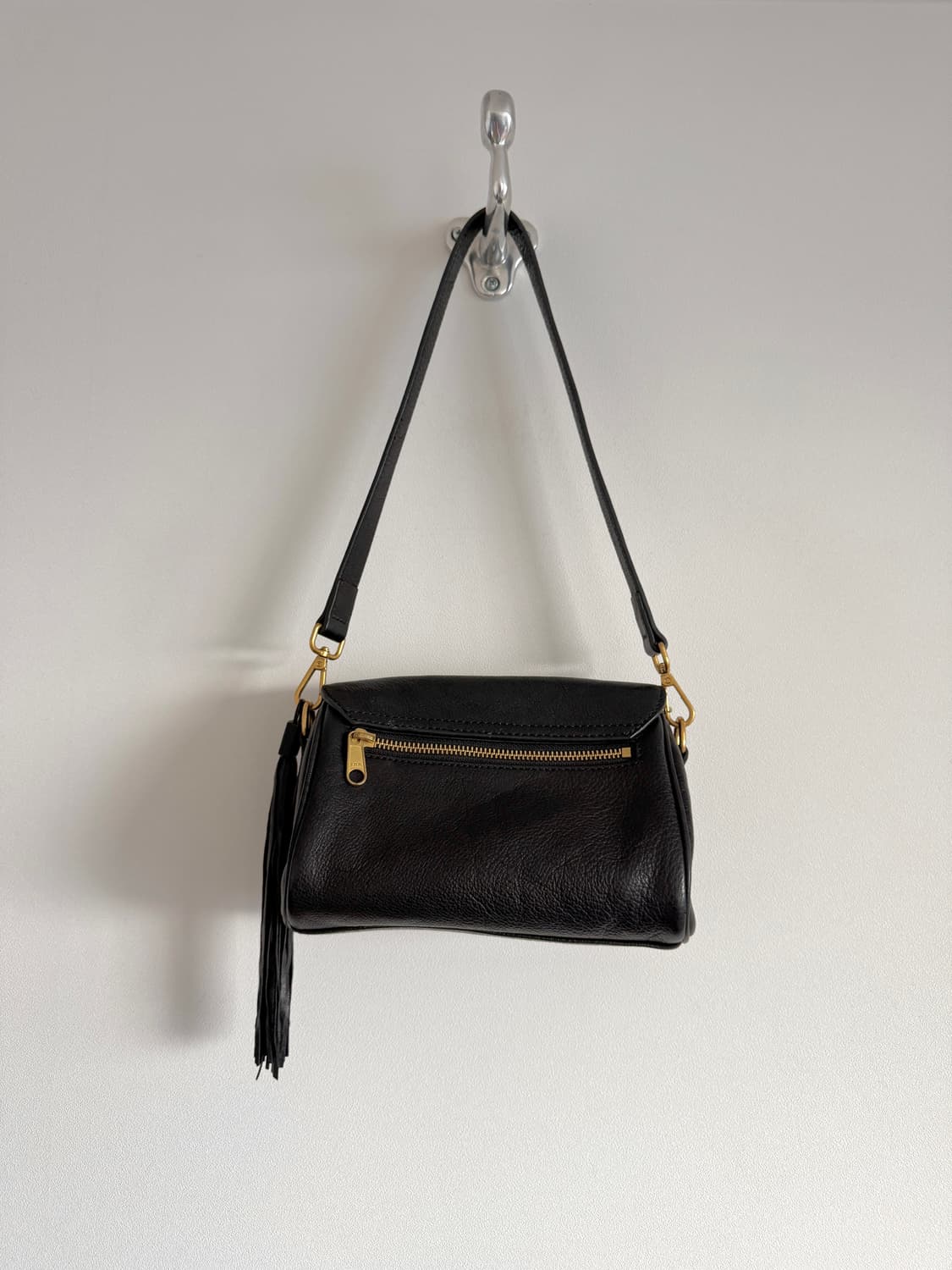 Pre owned 레더 숄더백 상품이미지2