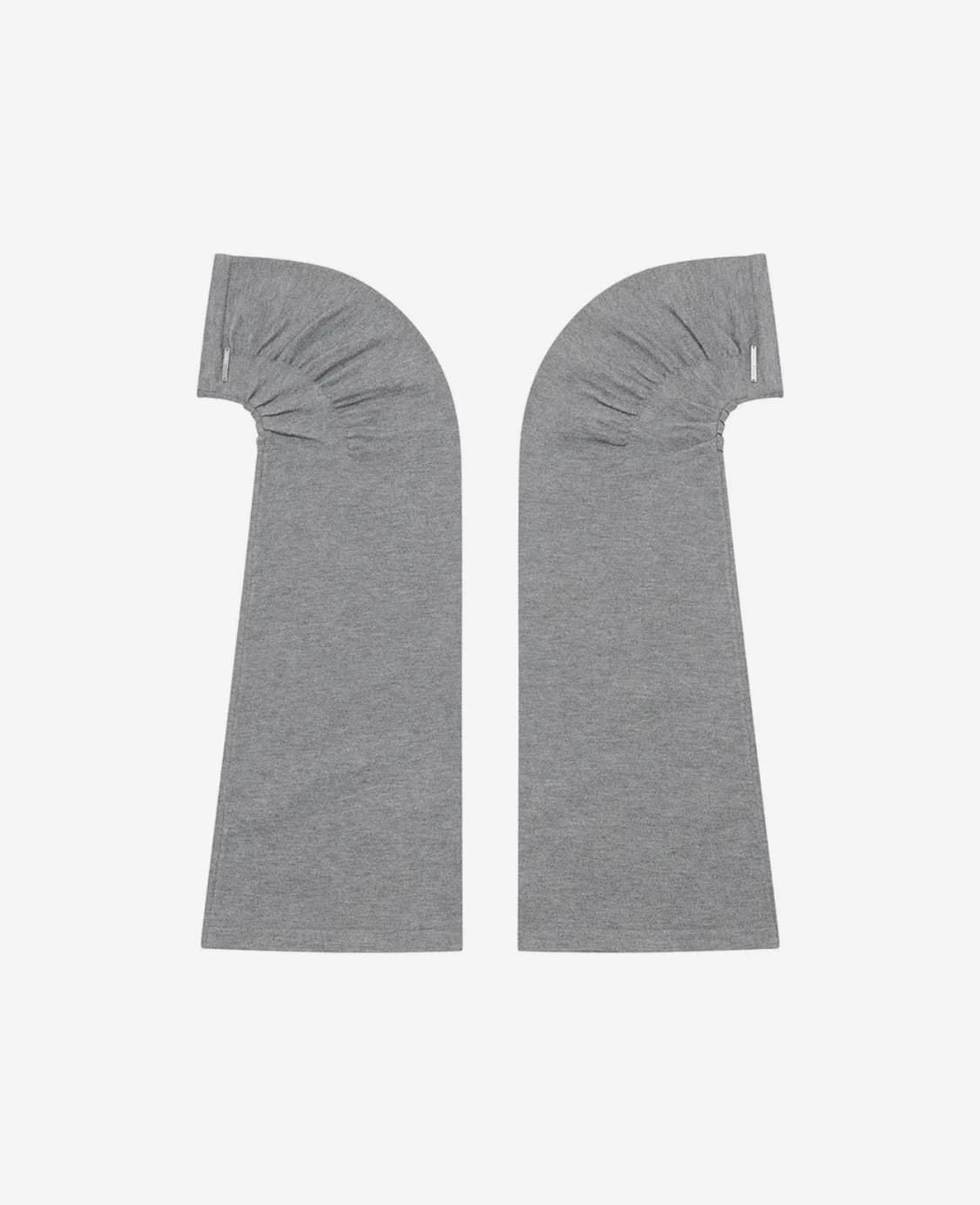 미세키서울 Shirring knit leg warmer GREY 상품이미지2