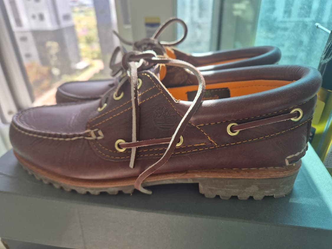 3 아이 보트 슈즈 버건디 275 상품이미지8