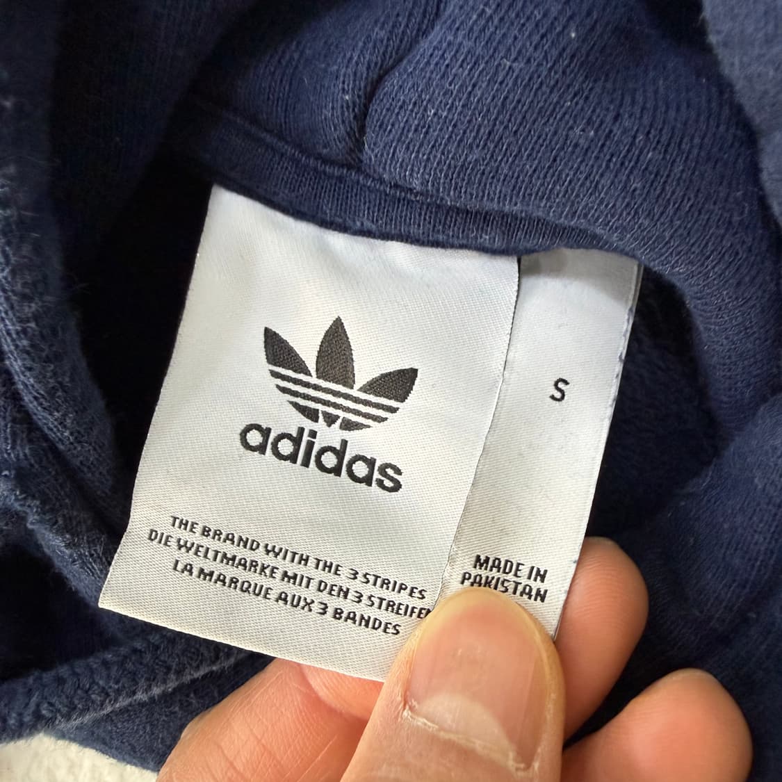 S 아디다스 트레포일 빅로고 후드티 0323T 상품이미지3