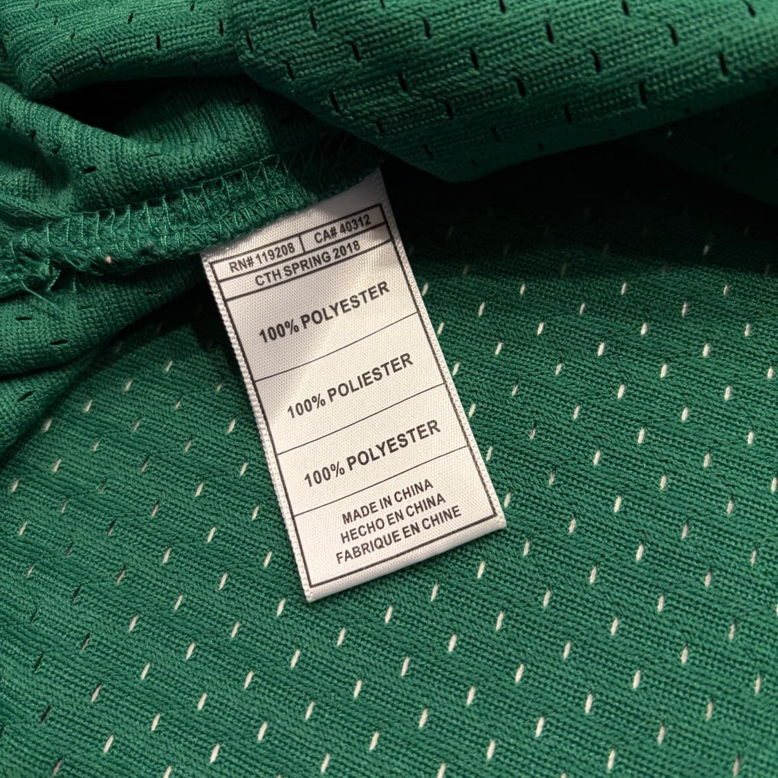 [L] 미첼앤네스 보스턴 셀틱스 래리 버드 33번 농구 유니폼 C431 상품이미지6