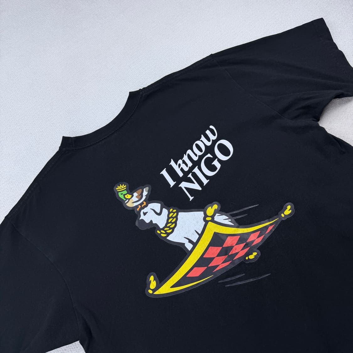 I KNOW NIGO 니고 머천 반팔티셔츠 상품이미지2
