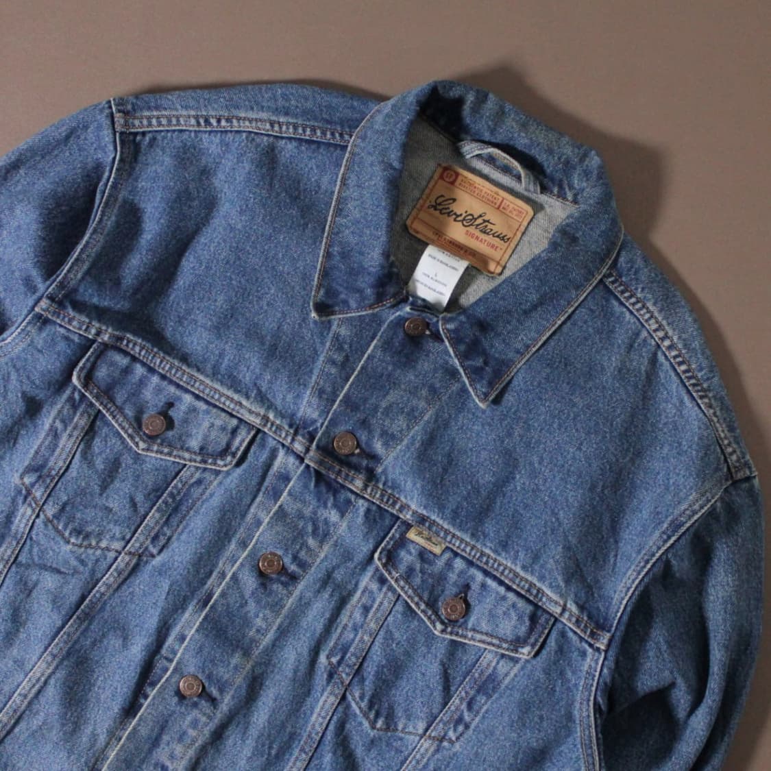 Levi’s 리바이스 시그니처 데님 트러커 자켓 L020 상품이미지3