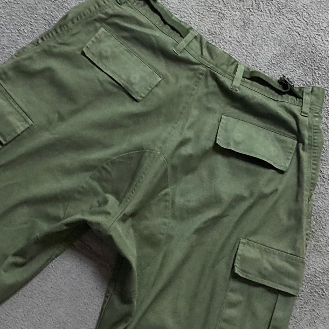 밀리터리 카키 카고팬츠 상품이미지4