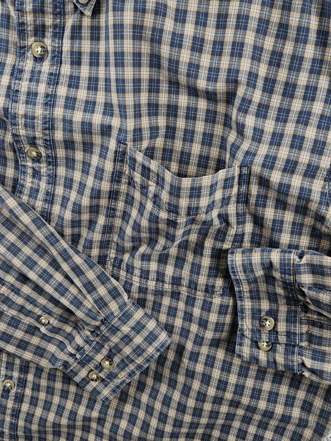 칼하트 체크 패턴 체스트 포켓 빅 셔츠 ( 2XL ) / 10882 상품이미지8