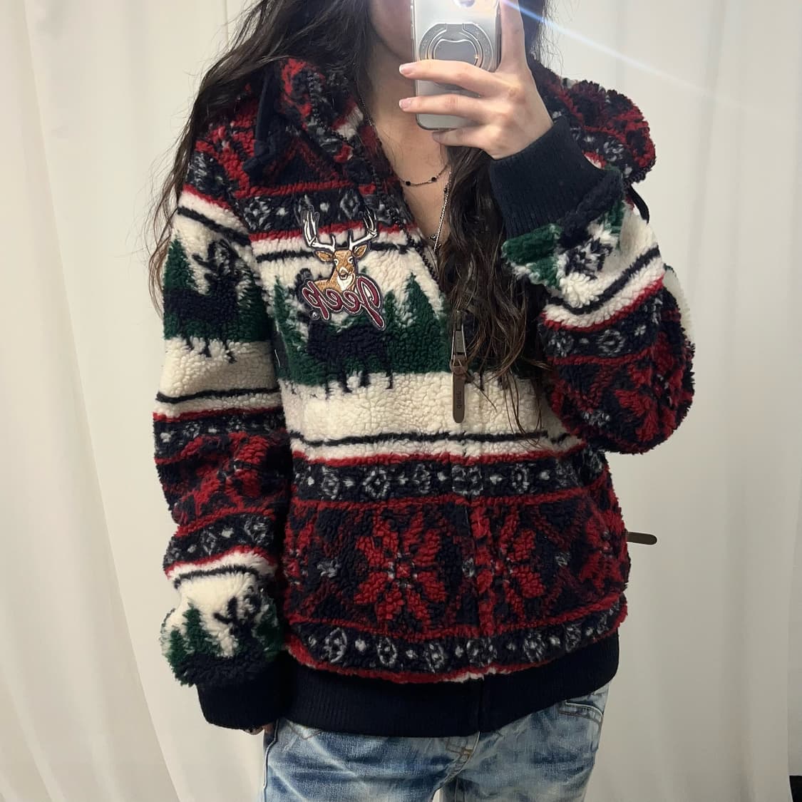 Jeep Nordic Pattern Fleece 상품이미지3