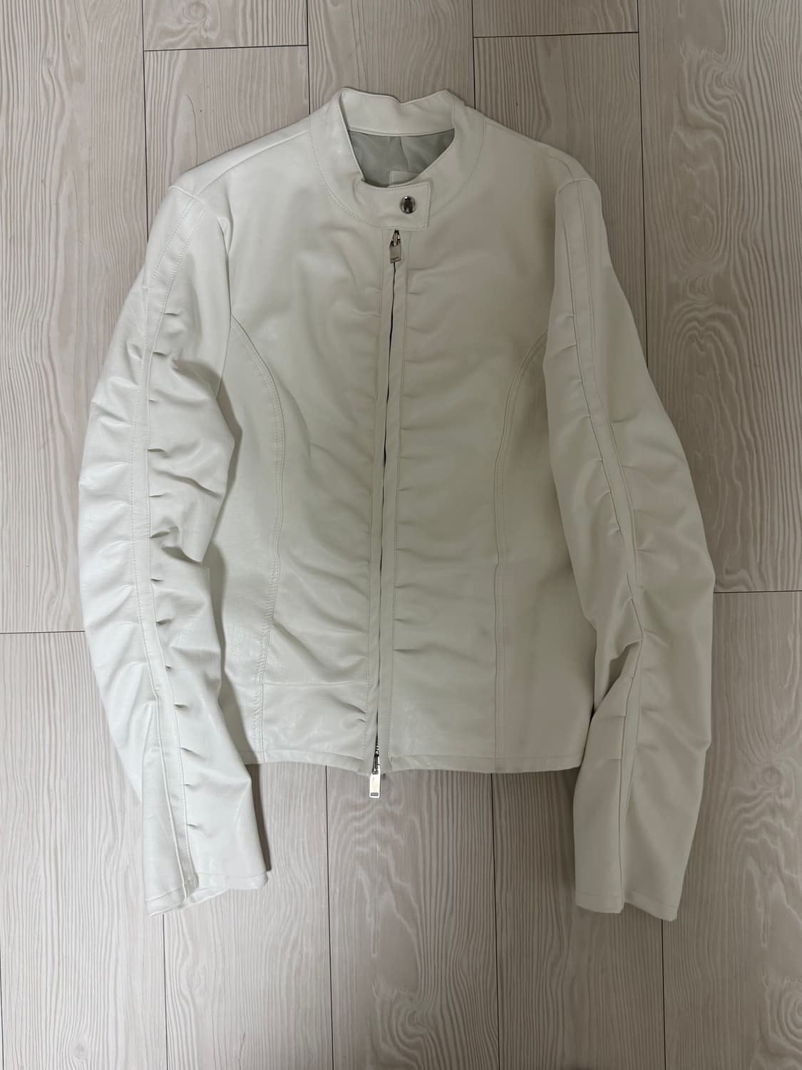 Nache 나체 셔링 레더 자켓 상품이미지1