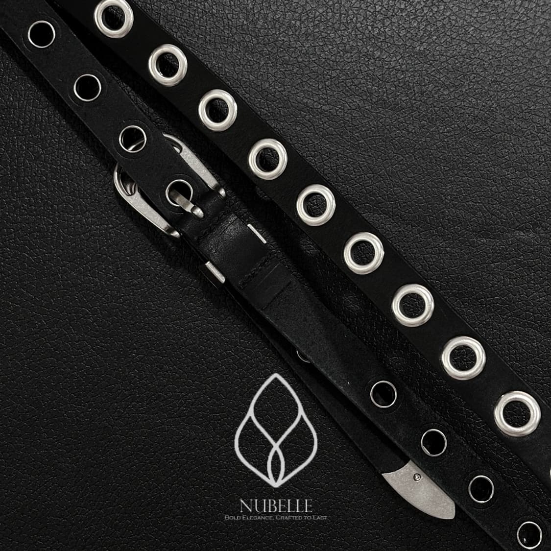 🌗 Vegetable eyelet belt / 아일렛 웨스턴 벨트 상품이미지8