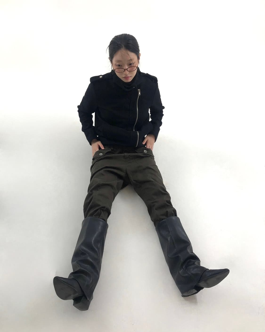 [코디세트] Diagonal Jacket Set 상품이미지1