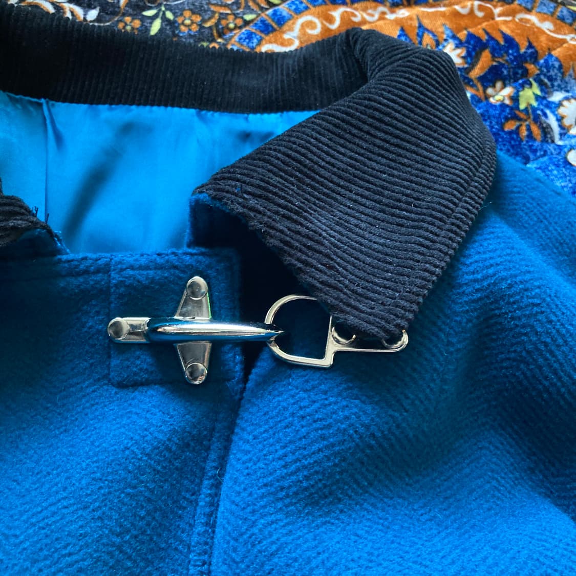 freckle 프레클 노이 어덜트 피셔맨 파이어맨 버클 디테일 코트 블루 상품이미지6