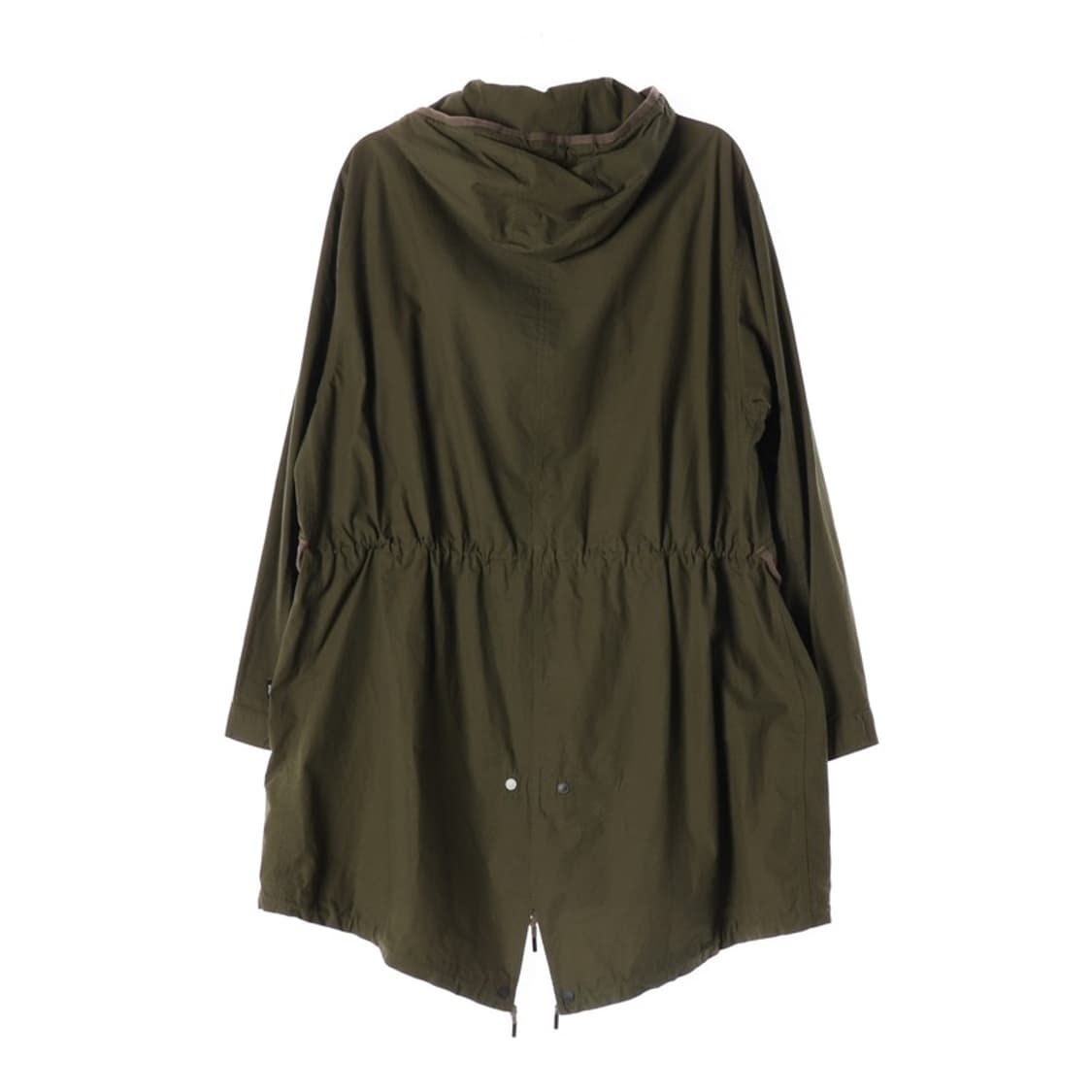 OVERCAST 피쉬테일 롱 야상 파카 올리브 M 상품이미지3