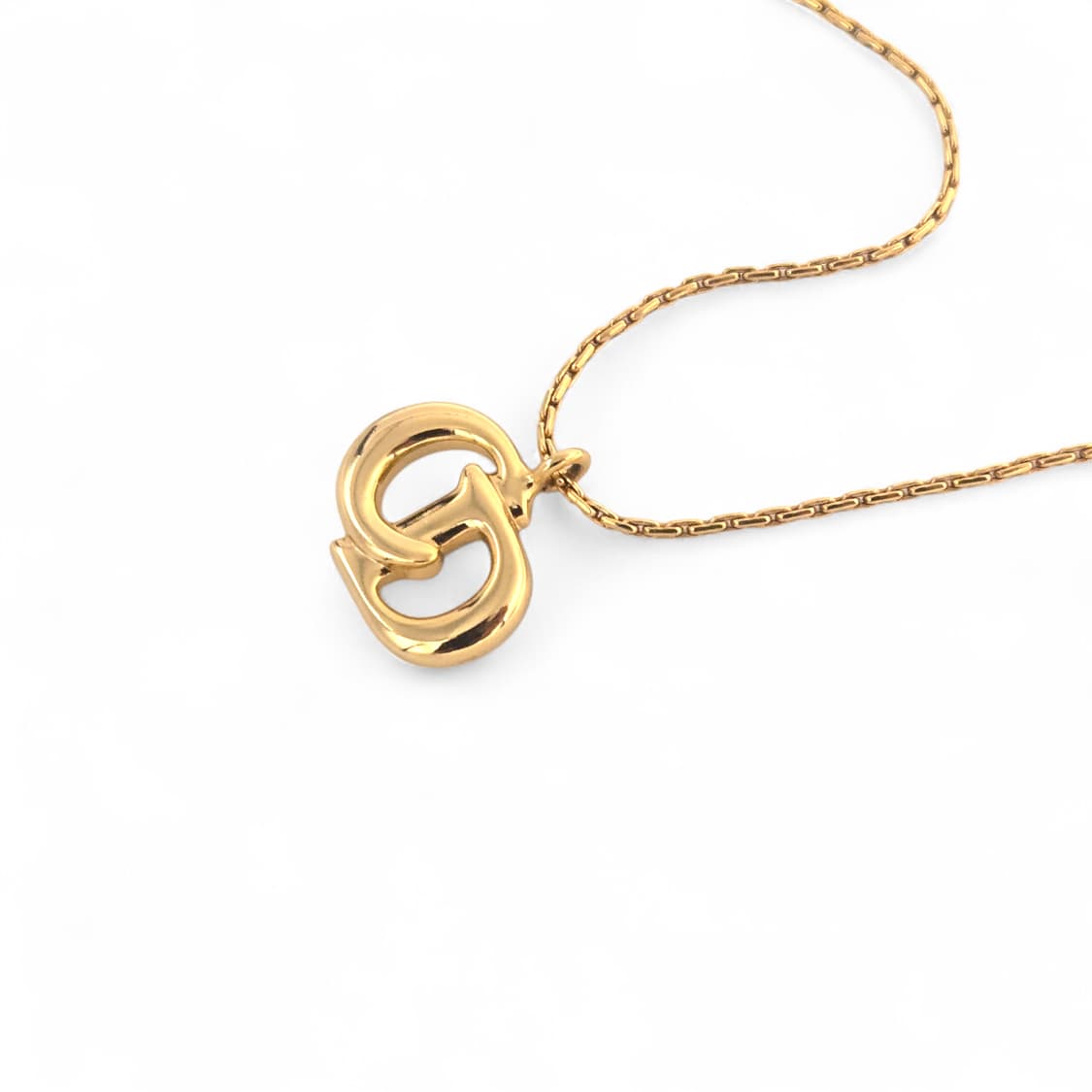 디올 금장 라지 CD 로고 목걸이 상품이미지5