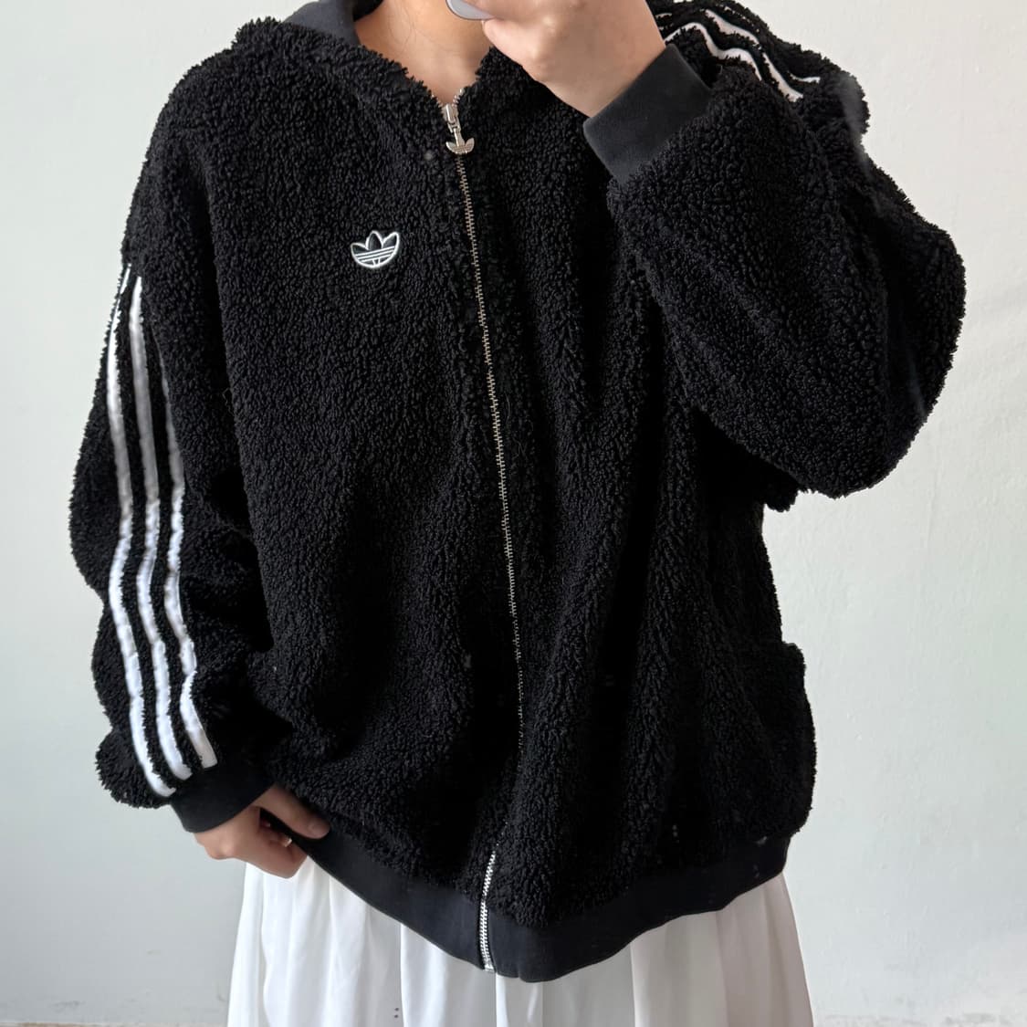 [XS] 아디다스 부클 파이어버드 후드집업 상품이미지2