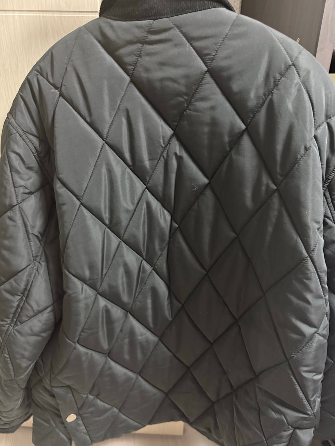 자라 퀼팅 자켓 블랙 M 상품이미지2