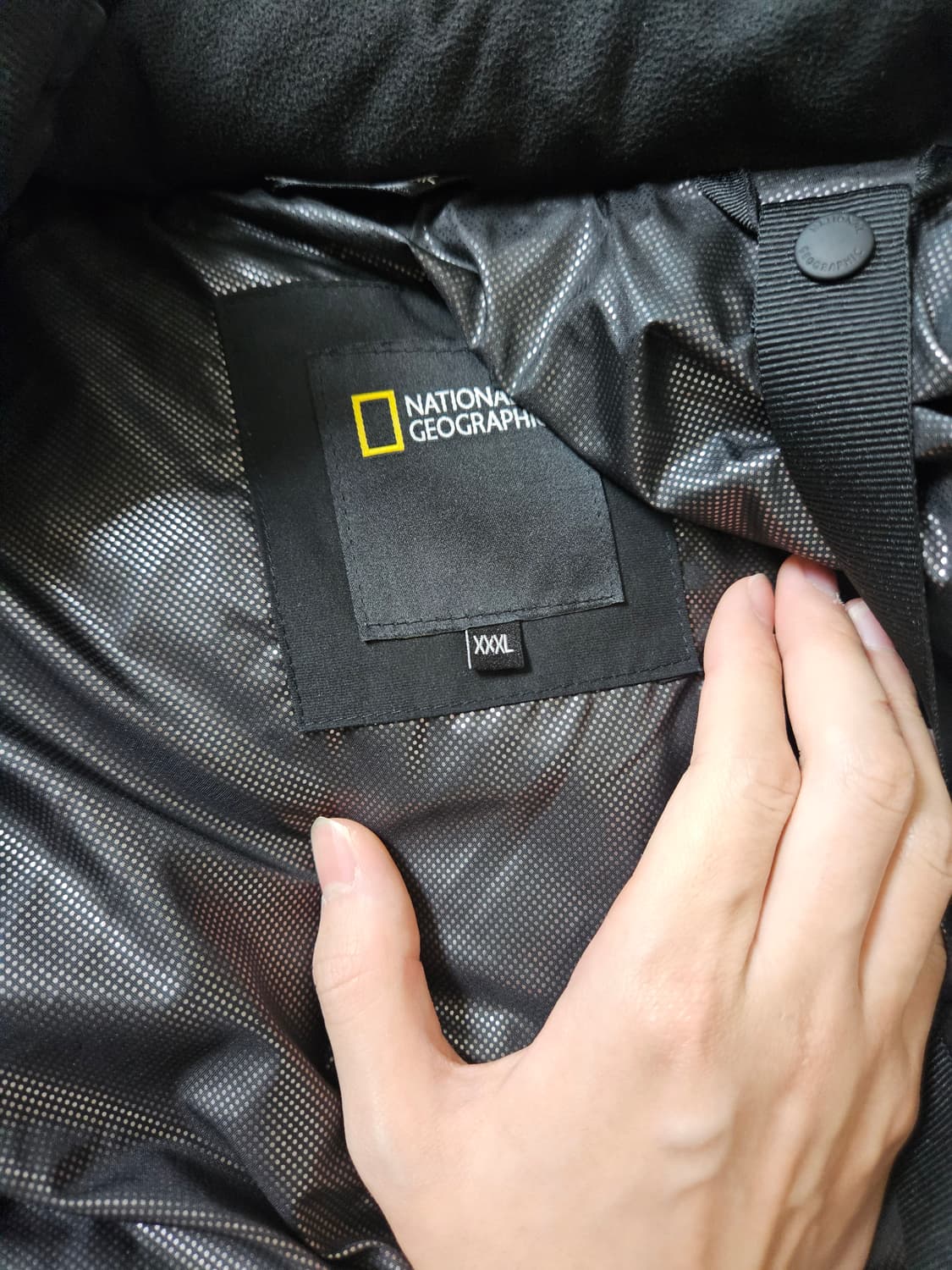 내셔널지오그래픽 구스다운 카이만 롱패딩 XXXL 실측(110 2xl) 상품이미지4