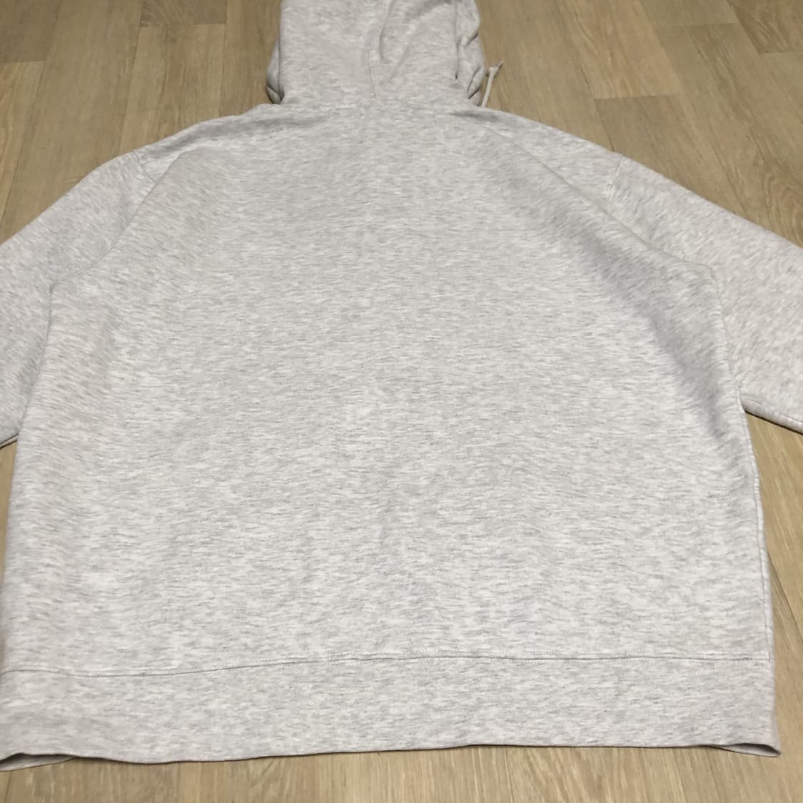 (L) 오베이 OBEY 1% 멜란지 그레이 후드 집업 후드티 상품이미지9
