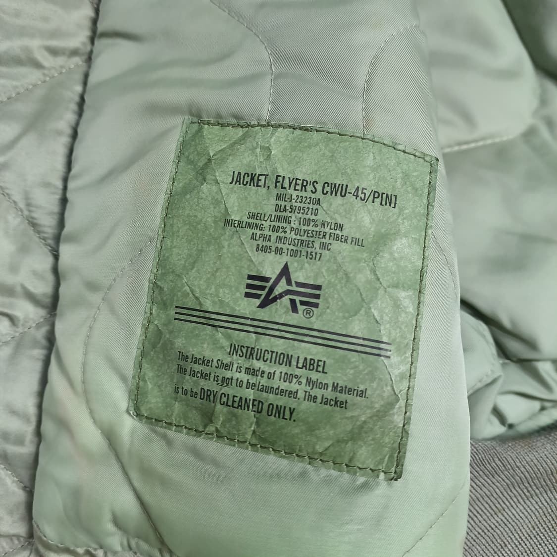 알파인더스트리 ma-1 CEP-45/P 상품이미지6