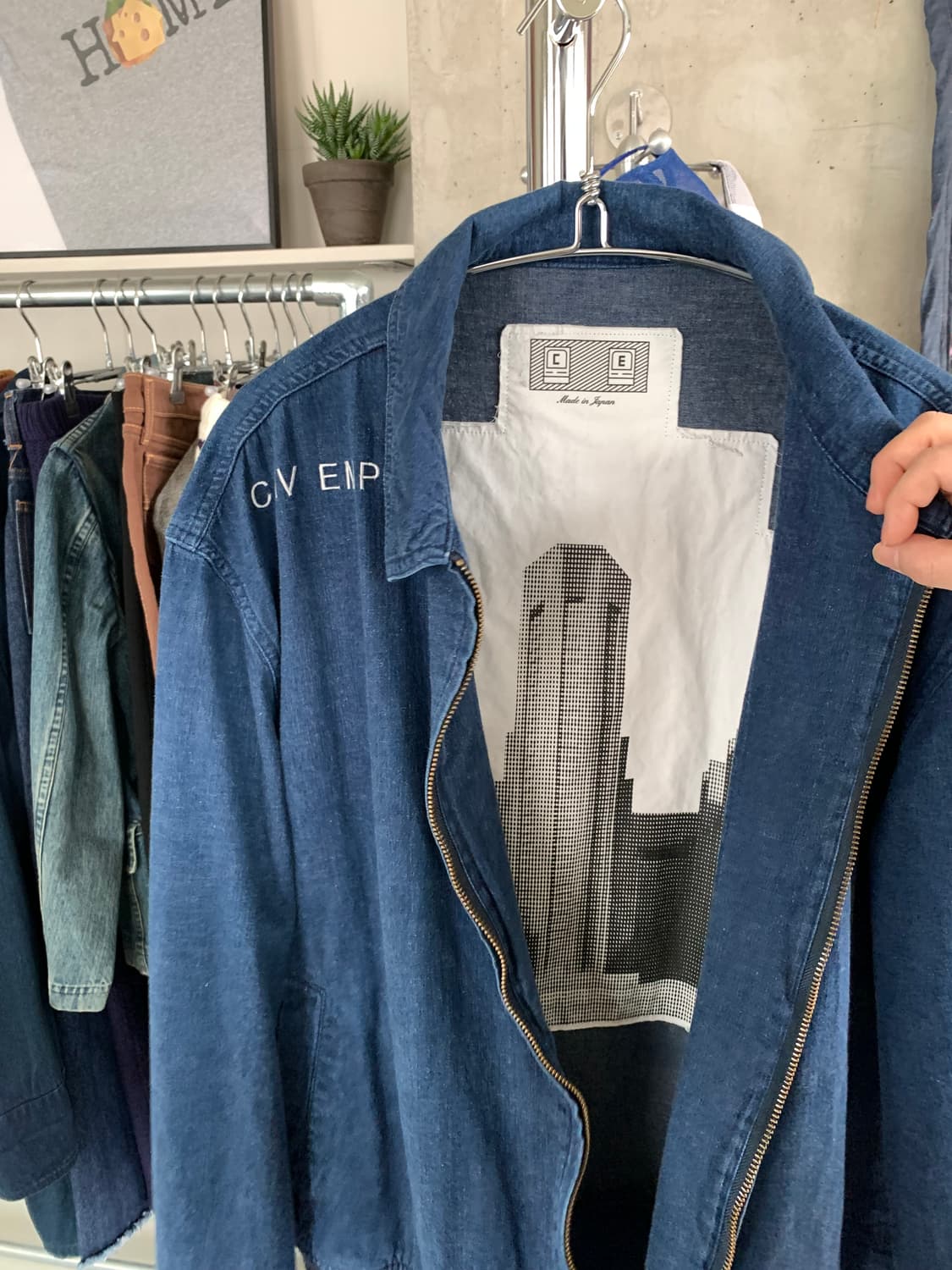 Cavempt 카브엠트 데님 집 업 자켓 상품이미지5