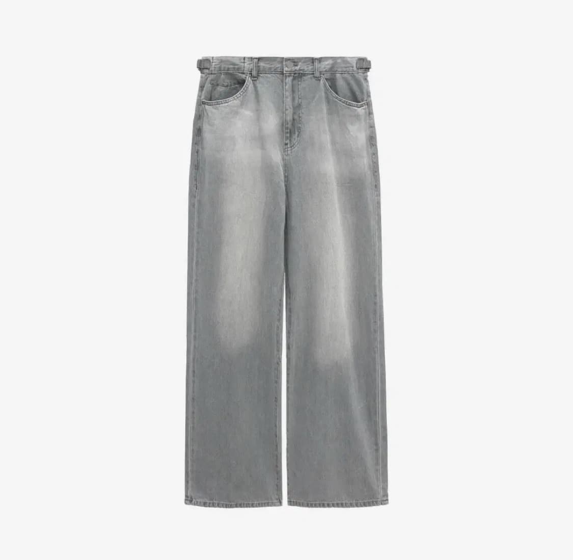 [2] 폴리테루 고시마 데님팬츠 빈티지그레이 상품이미지1