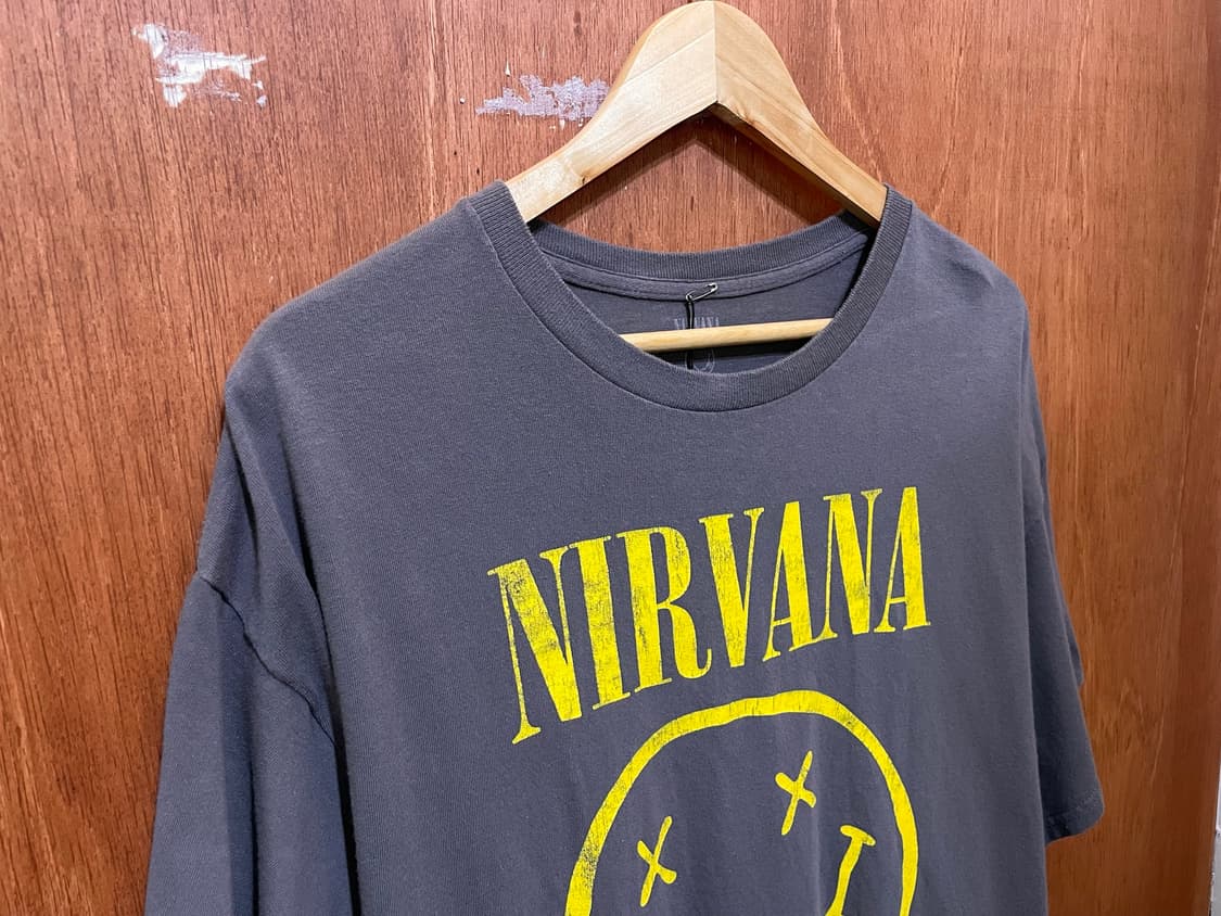 (XL) Nirvana 너바나 프린팅 반팔티 상품이미지4